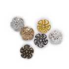 Bead caps Metal Spacers Floral Jewelry Making Findings Accessories 8-10mm 100pcs