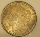 New Listing1889 Morgan silver dollar - AU++, toning both sides, nice luster  1693-2