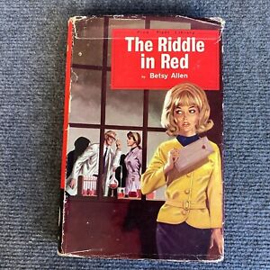 The Riddle in Red Betsy Allen 1st Pied Piper Edition Hardcover DJ Mystery Youth