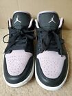 Nike Air Jordan 1 Low SE Shoes Iced Lilac Black White DV1309-051 Men's Size 9.5