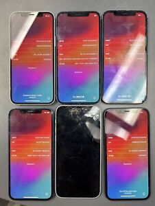 Wholesale Lot Of 6 Apple iPhone 12 For Parts Only. Mixed Carriers No Reserve