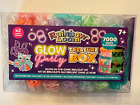 Rainbow Loom Glow-In-Dark Treasure Box Bracelet Kit 7K Glow Party Rubber Bands