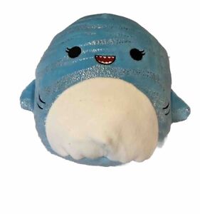 Squishmallow 8” Lamar The Blue Whale Shark Kelly Plush Soft Toy.