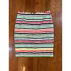 Leona Striped Pencil Skirt Size 2