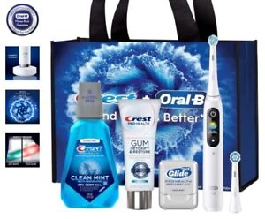 NEW-Oral-B iO9 Series Rechargeable Toothbrush Bundle WHITE - Professional unit