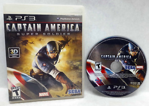 Captain America: Super Solider - PlayStation 3 PS3 - Game, Case & Cover Art