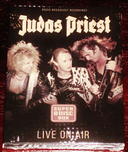 Judas Priest: Live On Air - Radio Broadcast Recordings 8 CD Box Set Laser EU NEW