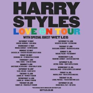 1x Front Standing Ticket Harry Styles Love On Tour- 27th May 2023 - Edinburgh
