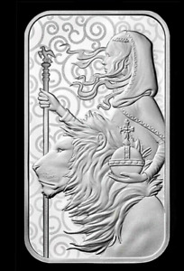 2021 1 oz 9999 Silver Bar Una and the Lion Great Britain Royal Mint