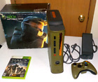 Xbox 360 Halo 3 Special Edition Green Console With Box, Manuals and Hard Drive