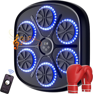2024 Intelligent Music Boxing Machine with USB Charging, 9 Exercise Modes and Bo