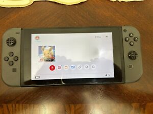 Nintendo Switch HAC-001 Handheld System Grey/black For Parts Only (Read Descrip)