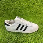 Adidas Superstar Mens Size 10.5 White Athletic Casual Shoes Sneakers C77124