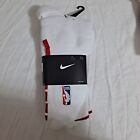 Nike NBA Authentics Socks 2XL Quick Grip White Player Team Issued Elite Mid Leng