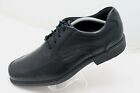 Rockport Adiprene by Adidas Men's Size 11 Black Leather Lace Up Dress Shoes