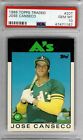 1986 Topps Traded #20T Jose CANSECO - PSA 10+++ RC Athletics