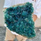 6.5LB Large NATURAL Green Cube FLUORITE Quartz Crystal Cluster Mineral Specimen