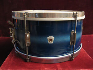 1941 VTG Beauty WFL-Ludwig Streamlined Swing Special 7X14 Blue Duco Snare Drum!