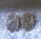 Montana Silversmiths Silver Swirl Small Flower Shape Stud Earring Set Excellent