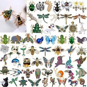 Fashion Animal Bee Butterfly Frog Brooch Pin Clothing Collar Brooch Wholesale