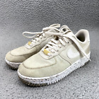 Nike Shoes Adult Sz 7.5 White Ivory Air Force 1 Crater CT1986-100 Sneakers Women