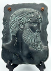 ZEUS WALL SCULPTURE IN CLAY WITH BRONZE EFFECT FINISH - 1963 - RELIEF