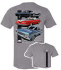 Chevy El Camino t-shirt featuring 3 generations Licensed Truck Hot Rod