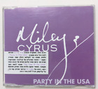 MILEY CYRUS Party In The USA PROMO   ISRAEL ISRAELI PROMO CD SINGLE HEBREW STKR