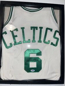Bill Russell Autographed Boston Signed 1962-63 Mitchell Ness Jersey