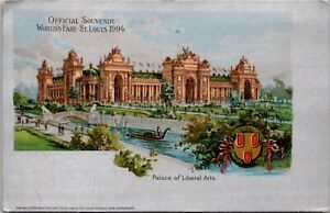 Saint Louis World's Fair 1904 Palace of Liberal Arts Hold to the Light Postcard