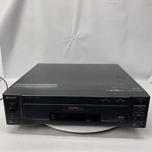Sony MDP-600 Vintage Laser Disc Player Auto Reverse Please Read Description