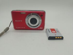 New ListingSony Cyber-Shot Digital Camera DSC-W230 Pink 12.1MP, Tested & Working