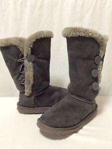 Women’s Winter Snow Boots Size 10 Eur 41 Gray,UK 8.5......B47