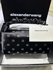 Alexander Wang bag.  Mini crystal-embellished satin tote