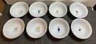 Complete Set Of 8 Pottery Barn Reindeer Christmas Soup Cereal 6.5” Bowls New Box