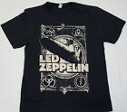 Led Zeppelin T-shirt Classic Rock Plant Paige Bonham JPJ Tee Men's Black New