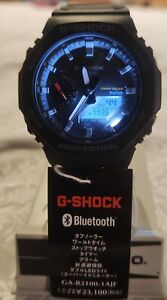 Casio G-Shock GA-B2100-1AJF Bluetooth Tough Solar, Men's Black Watch