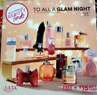 Ulta Beauty Finds to all a glam night 16 pc Sample Kit perfume set atomizer nib