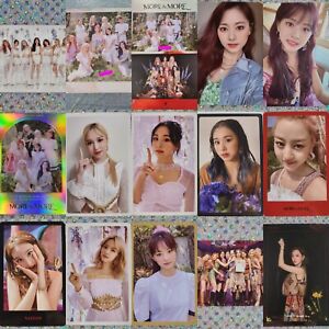 TWICE MORE & MORE PHOTOCARD POSTER [POSTCARD PC POB AND PREORDER PRE-ORDER]
