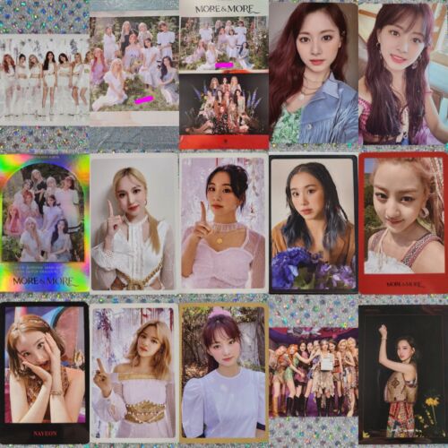 TWICE MORE & MORE PHOTOCARD POSTER [POSTCARD PC POB AND PREORDER PRE-ORDER]