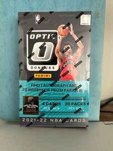 2021-22 Panini Donruss Optic Basketball Hobby Box Sealed