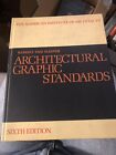 ARCHITECTURAL GRAPHIC STANDARDS. SIXTH EDITION By Charles George Ramsey