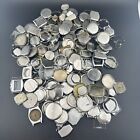 Vintage Art Deco Watch Case Lot of Wrist Watches - Parts Or Repair Sold as is