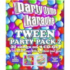 Party Tyme Karaoke Tween Mega Pack Vol. 2 32 Songs Karaoke (CD Sep-2015) NEW