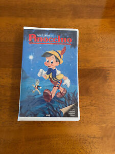 New Listingdisney the classic pinocchio vhs black diamond new and sealed as is hard to find