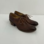 Frye Leather Oxford Maggie  Wingtip Women’s Size 10B Brown