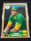 1987 Topps #620 Jose Canseco Oakland Athletics Baseball Card