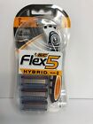 Bic Flex5 Hybrid Men's Razor - 1 Handle & 3 Cartridge Refills