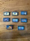 Gameboy Advance Games Lot (Authentic Beyblade, Mario, Spyro, And More GBA Games)