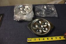 12 Vollrath Stainless Steel Oyster Plates 46746 NEW OLD STOCK